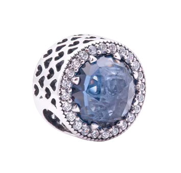 Pandora Radiant Hearts Midnight Blue (SKU: 791725NMB)