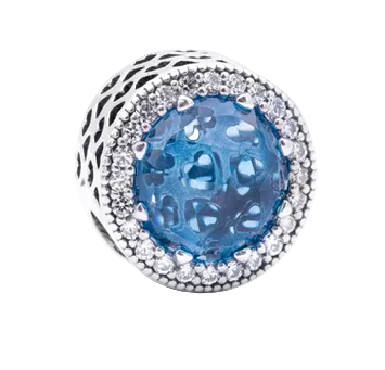 Pandora Radiant Hearts, Sky Blue (SKU: 791725NBS)