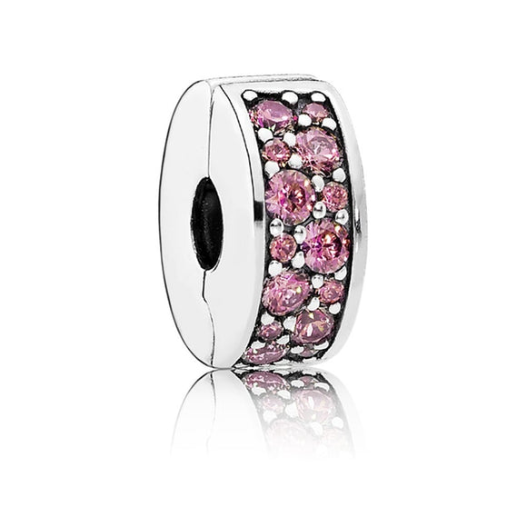 Pandora Honeysuckle Pink Clip Charm (SKU: 791817HCZ)