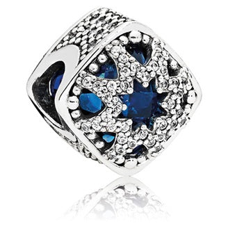 Pandora Glacial Beauty Blue Charm (SKU: 796360NSB)