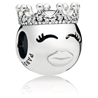 Pandora Princess Emoticon Charm (SKU: 797143CZ)