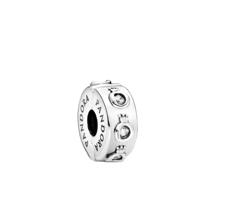 Pandora Sparkling Crown O Clip Sterling Silver (SKU: 798326CZ)