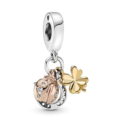 Pandora Horseshoe, Clover, and Ladybird Dangle (SKU: 798717CO1CZ)