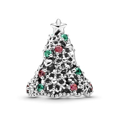 Pandora Glitter Christmas Tree Charm (SKU: 799226C01)