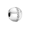 Pandora Sparkling Lines Clip (SKU: 799403C01)