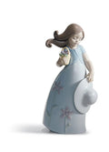 Lladró Little Violet Girl Figurine (SKU: 01008043)