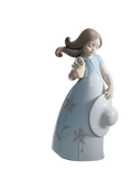 Lladró Little Violet Girl Figurine (SKU: 01008043)