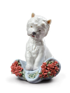 Lladró Playful Character Dog Figurine (SKU: 01008065)