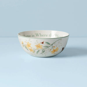 Lenox Butterfly Meadow "Home Is Where The Heart Is" Bowl (SKU: 806740)