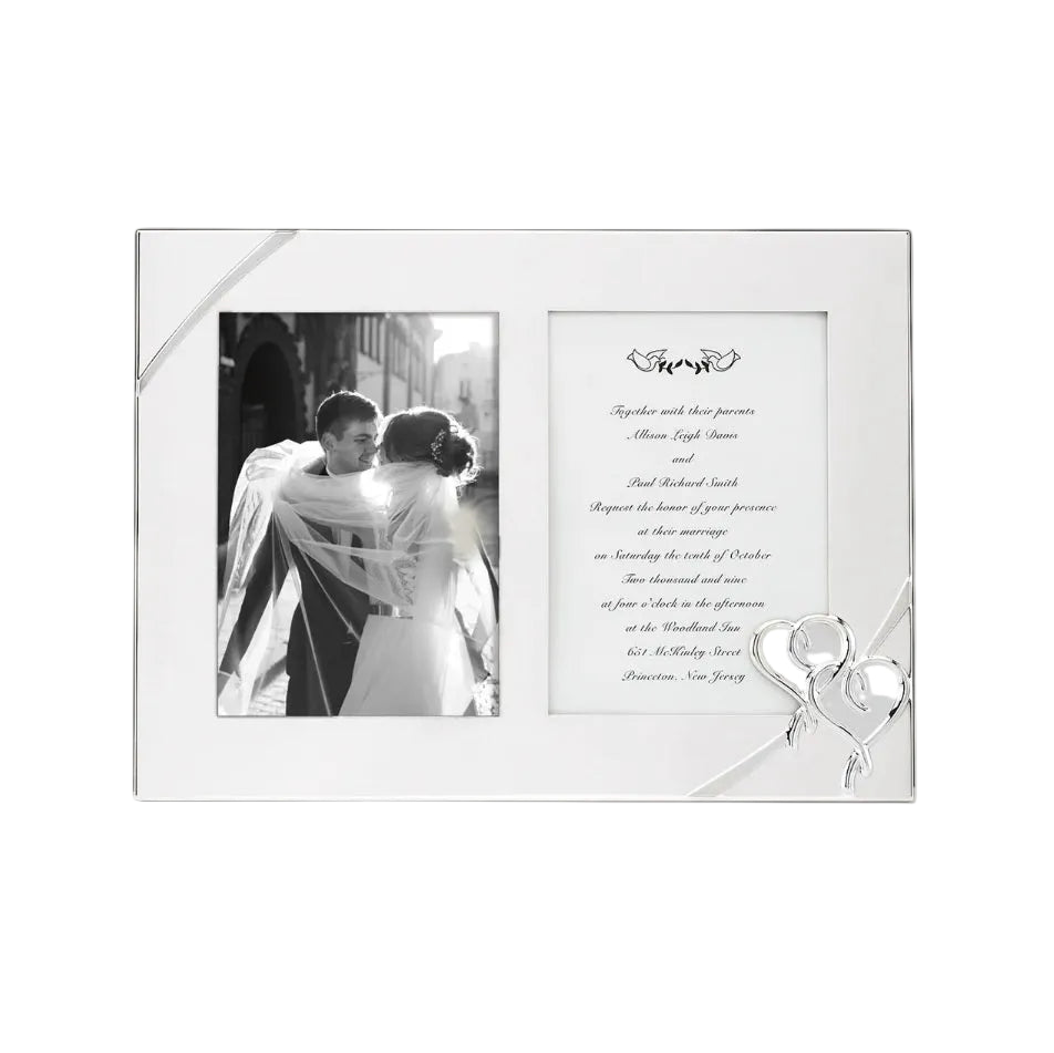 Lenox True Love Double Invitations Frame (SKU: 812614)