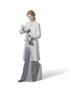 Lladró In The Laboratory Woman Figurine (SKU: 01008152)