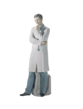Lladró Male Doctor Figurine. Fair Skin (SKU: 01008188)
