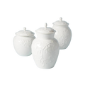 Lenox Opal Innocence Carved 3-Piece Cannister Set (SKU: 826014)