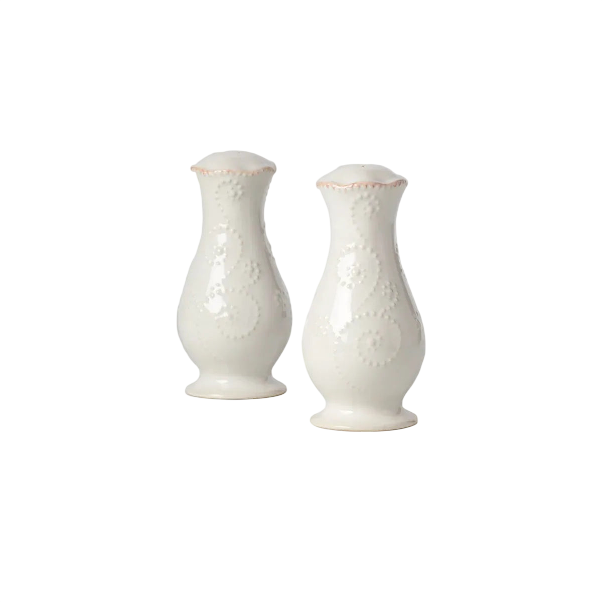 Lenox French Perle White Salt & Pepper Shaker Set (SKU: 830293)