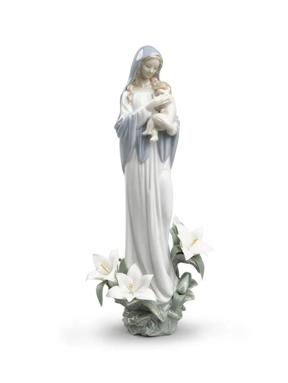 Lladró Madonna of the Flowers Figurine (SKU: 01008322)