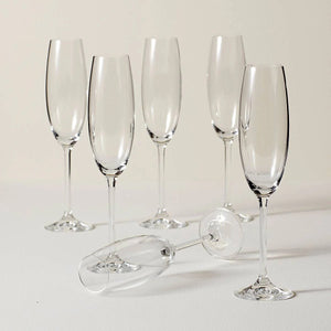 Lenox Tuscany Classics Champagne Glass Flute Set, Set of 6 (SKU: 845276)