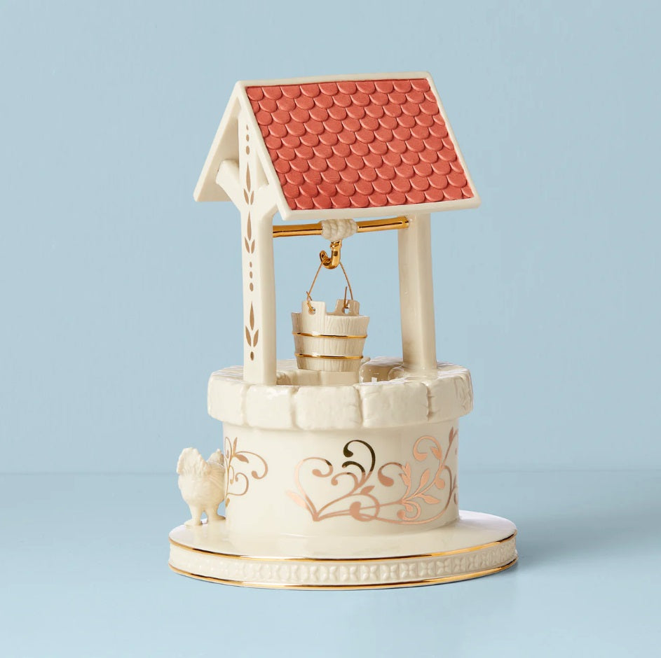 Lenox First Blessing Nativity Water Well Figurine
