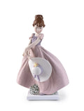 Lladró Straw Hat in the Wind Girl Figurine (SKU: 01009533)