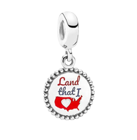 Pandora Land That I Love Charm (SKU: B800686)
