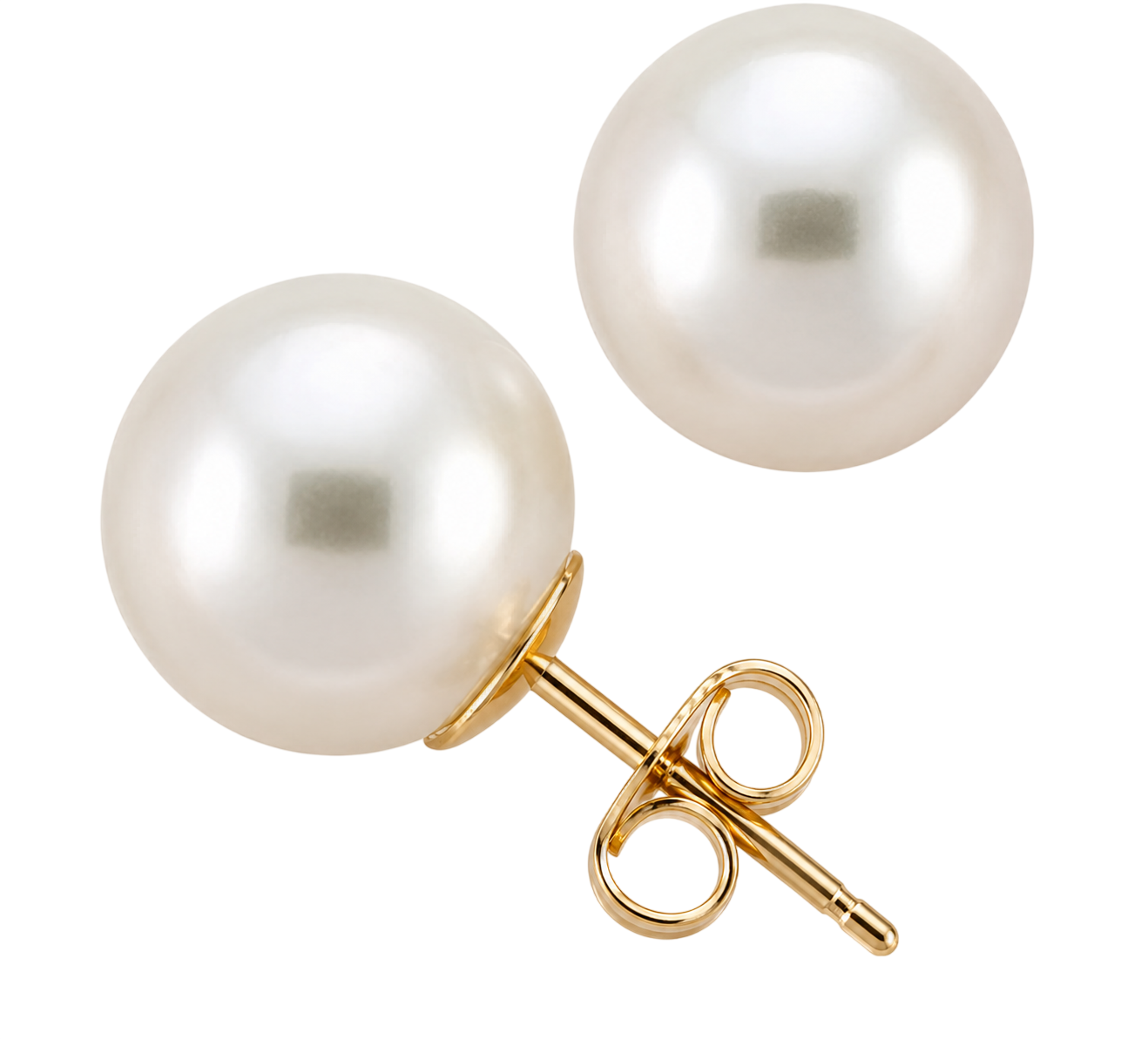 7.5-8.0mm Akoya Pearl Stud Earrings (SKU: 60514)