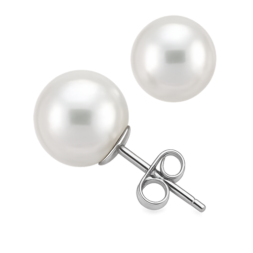 7.5-8.0mm Akoya Pearl Stud Earrings (SKU: 60514)