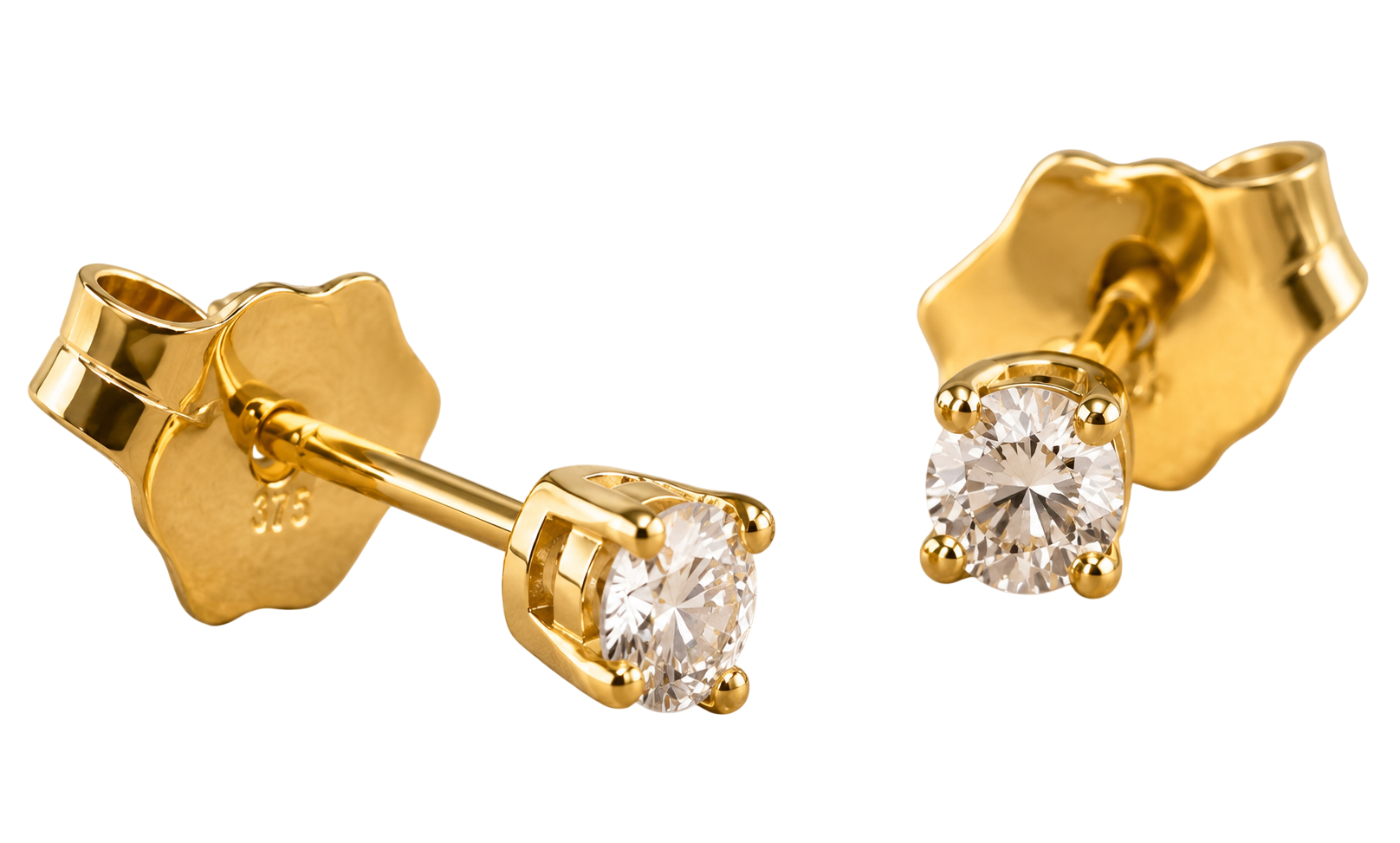 14K Diamond Earring Studs (.15 CTW) SKU: 55156