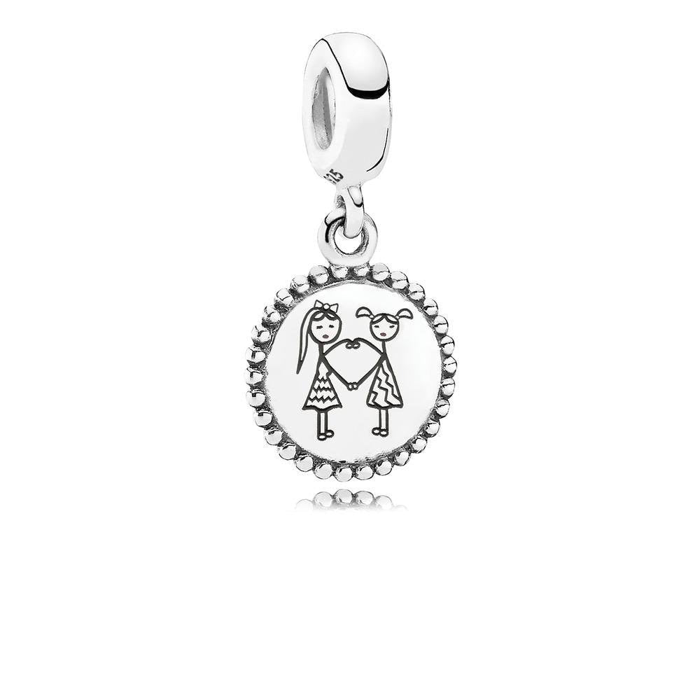 Pandora Besties Charm (SKU: ENG791169-35)