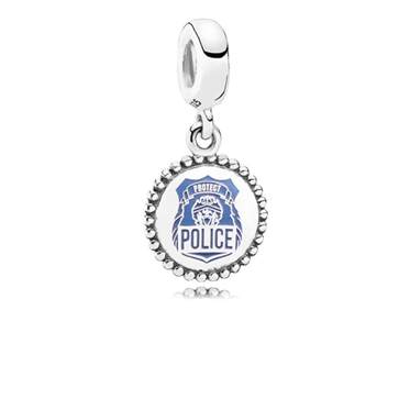 Pandora Police Badge Charm (SKU: ENG791169-54)