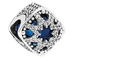 Pandora Glacial Beauty Blue Charm (SKU: 796360NSB)