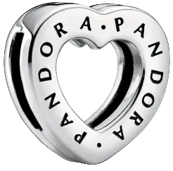 Pandora Reflections Logo Heart Charm (SKU: 798741C00)