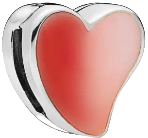 Pandora Reflexions Asymmetric Heart Of Love Charm (SKU: 797809ENMX)