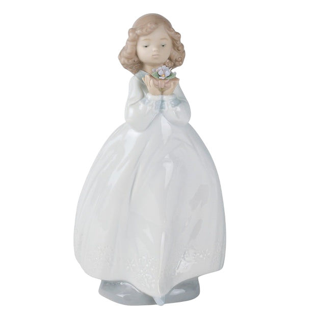 NAO by Lladró The Flower Girl Figurine (SKU: 02001444)