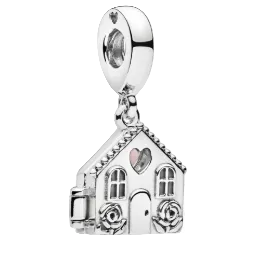 Pandora House Dangle Charm Sterling Silver (SKU: 797056EN160)
