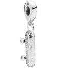Pandora Be Free Skateboard Dangle Charm Sterling Silver (SKU: 797206CZ)