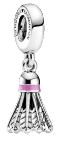 Pandora Badminton Birdie Dangle Charm Sterling Silver (SKU: 799025C01)
