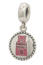 Pandora University '18 Jersey Dangle Charm Sterling Silver (SKU: ENG791169-36