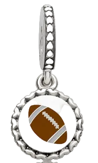 Pandora Football Dangle Charm Sterling Silver (SKU: ENG792018-15)