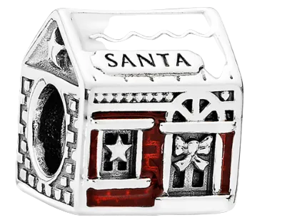 Pandora Santa's Home Charm Sterling Silver (SKU: 792003ENMX)