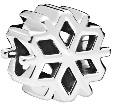 Pandora Polished Snowflake Charm Sterling Silver (SKU: 798469C00)