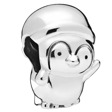 Pandora Christmas Penguin Charm Sterling Silver (SKU: 798477C00)