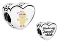 Pandora You're My Favorite Chick Charm Sterling Silver (SKU: ENG792015-9)