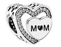 Pandora Tribute To Mom Charm Sterling Silver (SKU: 792070CZ)