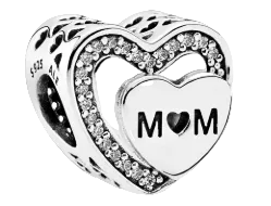 Pandora Tribute To Mom Charm Sterling Silver (SKU: 792070CZ)