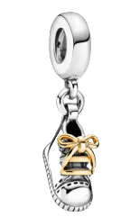 Pandora Baby Shoe Dangle Charm Sterling Silver (SKU: 799075C00)