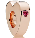 Pandora Rose Two Hearts Spacer (SKU: 786559CZR)