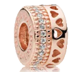 Pandora Rose Hearts Of Pandora Spacer (SKU: 787415CZ)