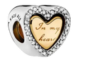 Pandora Shine In My Heart Charm Sterling Silver (SKU: 768760C01)