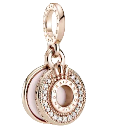 Pandora Rose Sparkling O Crown Dangle Charm (SKU: 789055C01)