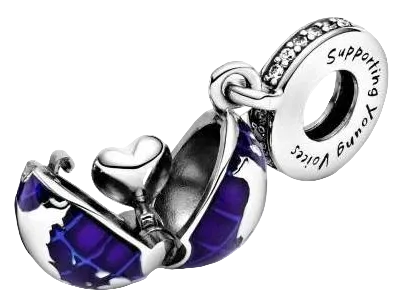 Pandora Our Blue Planet Dangle Charm Sterling Silver (SKU: 798774C01)