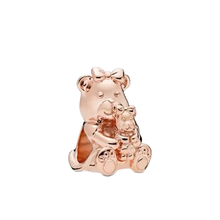 Pandora 14kt Rose Gold Dora Bear Charm (SKU: 788007)